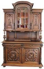 Buffet Henry II Renaissance Mahogany Mythology Juno Diana Artemis Hera Goddess