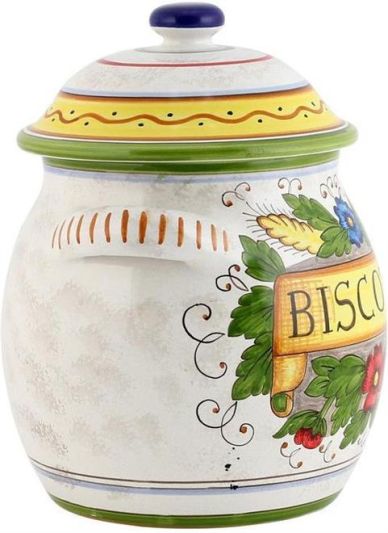 Biscotti Jar Vase RUSTICA Ceramic Handmade Hand-Crafted
