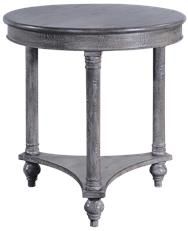 Lamp Table Glenbrook Weathered Gray Round