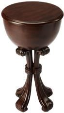 Jewelry Stand Distressed Heirloom Cherry Resin Poplar Hand-Carved Carved