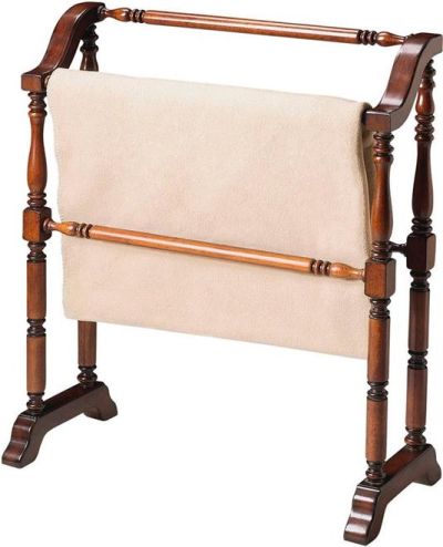 Towel Hanger Bar Distressed Plantation Cherry Poplar