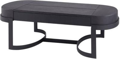 Coffee Table Cocktail BUNGALOW 5 LOGAN Art Deco Deco/Mid-Century Modern Black