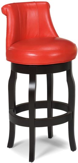Bar Stool Traditional Traditional Wood Leather Wood Leather MK-4