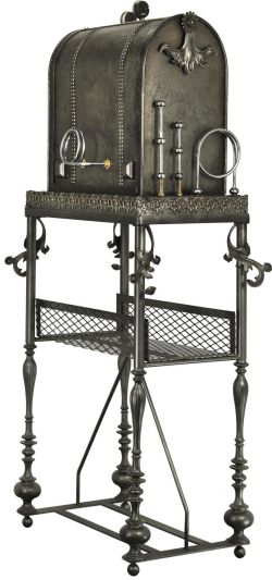 Beverage Machine Ebony Black Metal Handmade in the USA