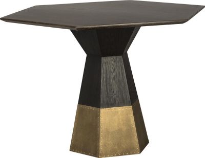 Bistro Table Hexagonal Pedestal Sheet Metal