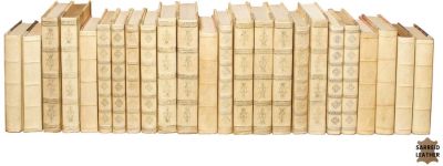 Books Faux Book SARREID Size May Vary Partial Leather Paper On Boards Stitched