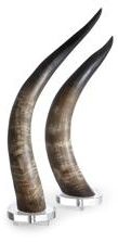 Sculpture Horn Natural Composite Crystal Base Resin