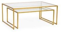 Nest of Tables Gold Leaf Iron