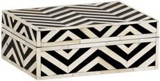 Jewelry Box Wood Bone Inlay