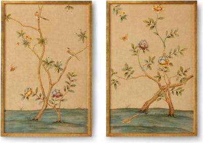 Panels Screen Transitional Fretwork Gold Set 2