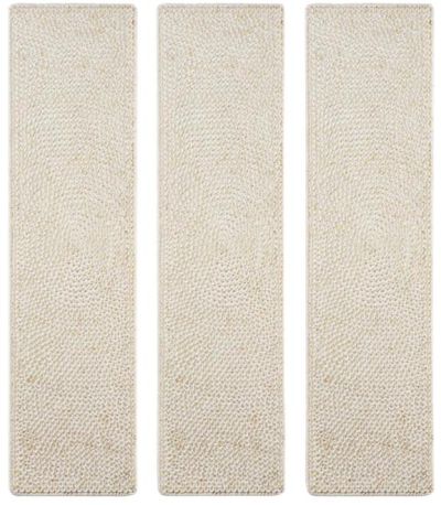 Wall Panels Panel Cream Set 3 Shell Wood
