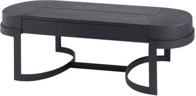 Coffee Table Cocktail BUNGALOW 5 LOGAN Art Deco Deco/Mid-Century Modern Black