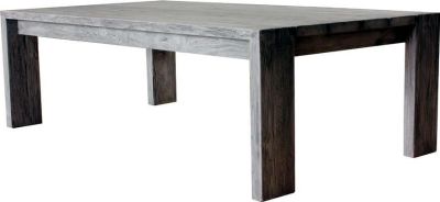 Coffee Table Cocktail PADMAS PLANTATION RALPH Light Gray Recycled Teak