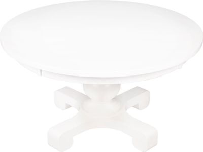 Coffee Table Cocktail Traditional Antique Cottage White Distressed Rubberwood