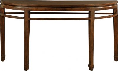 Console PORT ELIOT EURASIAN Contemporary Hand-Rubbed Collectors Oak Rubbe