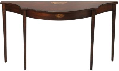 Console Plantation Cherry Distressed Rubberwood Maple Walnut Resin