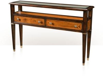 Console Table THEODORE ALEXANDER BRUNELLO 19th C European Square Tapered Legs
