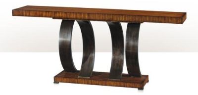 Console Table THEODORE ALEXANDER VANUCCI ECLECTICS Modern Classic Plinth Base