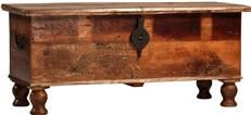 Blanket Box Chest Dovetail Nantucket Hand Built Reclaimed Wood Distressed Paint