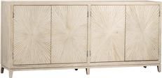 Sideboard MELROSE Gray-White Wash Gray White Pine