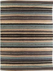 Rug GOLZAR 10x10 10x8 8x10 Multi-Color Hemp Fabric Hand-Woven