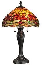 Table Lamp DALE TIFFANY REVES 2-Light Fieldstone Stone Metal Shades Included