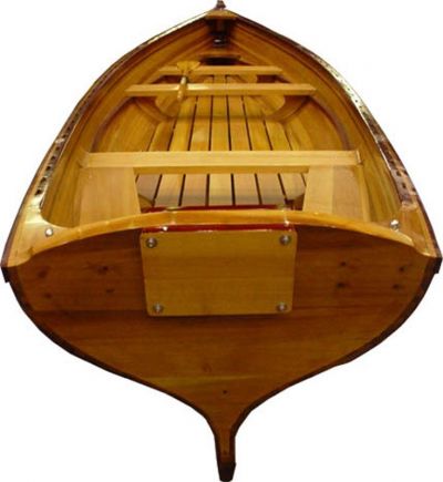 Dinghy Traditional Antique Real Whitehall 17-Ft 4-People Marine Varnish Epoxy