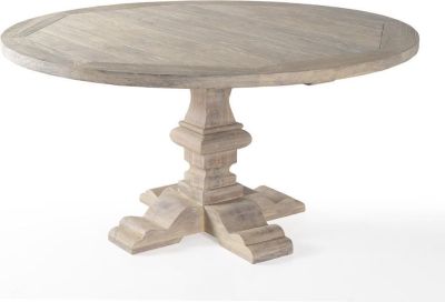 Dining Table PADMAS PLANTATION PALMETTO British Colonial English Slatted Top