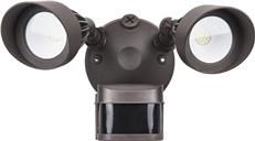 Security Lights Dark Bronze Aluminum 24W