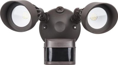 Security Lights Dark Bronze Aluminum 24W