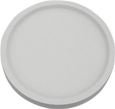 Disk Light Slim White Wire Plastic 15W