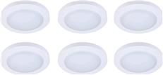 Disk Light White Pack 6 Aluminum Wire LED 16.5W