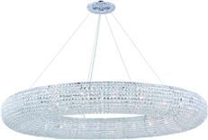 Hanging Lamp Pendant PARIS Contemporary Adjustable Height 30-Light Crystal