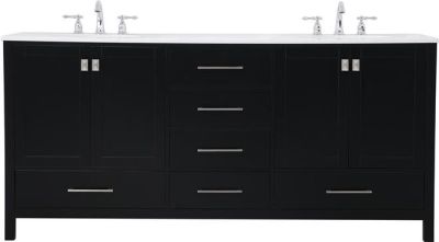 Bathroom Vanity Sink Traditional Antique Double Brushed Nickel Black Silver