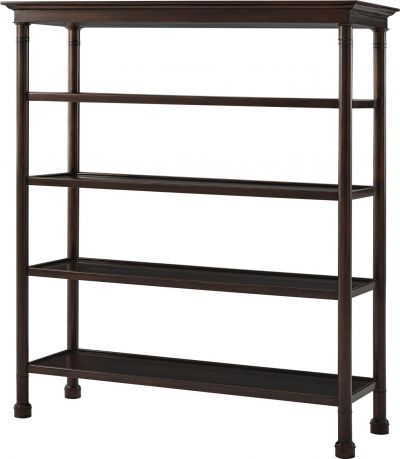 Etagere Shelves THEODORE ALEXANDER ALEXA HAMPTON Modern Classic Turned Column