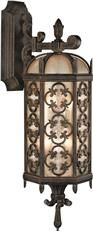 Wall Sconce COSTA DEL SOL 3-Light Medium Marbella Iridescent Textured Black