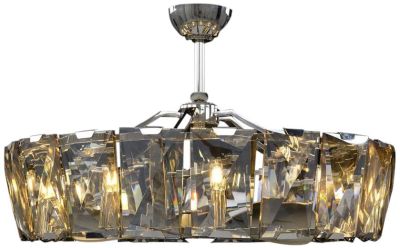 Fandelier Chandelier JOHN-RICHARD Contemporary 10-Light Crystal Type T8 4W