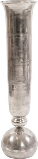 Floor Vase HOWARD ELLIOTT Flared Trumpet Shape Body Ball Base Tall Oversized