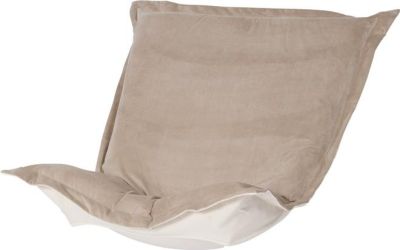 Pouf Chair Cushion HOWARD ELLIOTT Neutral Sand Bella Polyester Poly