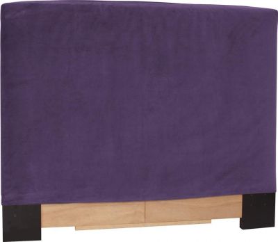 Headboard HOWARD ELLIOTT FQ Queen Full Bella Eggplant Purple Polyester Poly