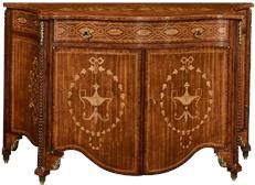 Chest of Drawers JONATHAN CHARLES VERSAILLES Chippendale Serpentine Medium