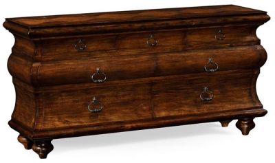 Chest of Drawers JONATHAN CHARLES ARTISAN Rectangular Curved Large Rustic