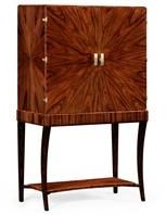 Drinks Cabinet Bar JONATHAN CHARLES SANTOS Radiating Pattern Rectangular