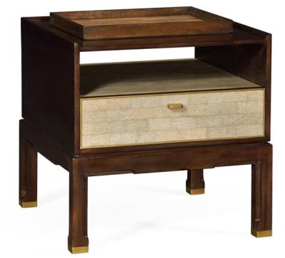 Bedside Table Nightstand JONATHAN CHARLES LANGKAWI-INDOOR LANGKAWI Eggshell