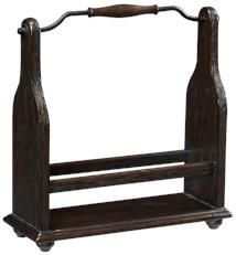 Wine Bottle Holder Rack JONATHAN CHARLES JC EDITED-CASUALLY COUNTRY EDITED