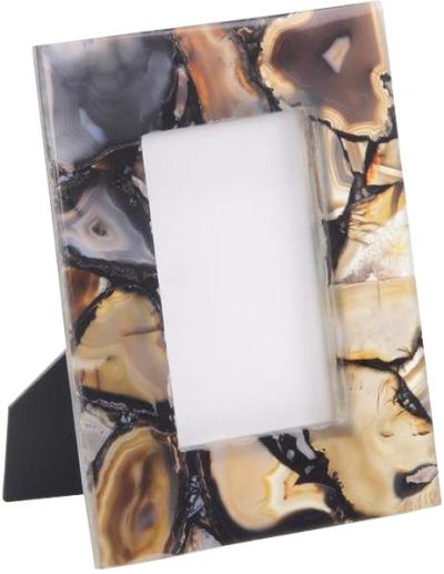 Photo Frame JOHN-RICHARD 4x6 Natural Clear Brown Stone
