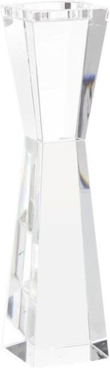 Candleholder Candlestick JOHN-RICHARD Modern Contemporary Transparent Cut