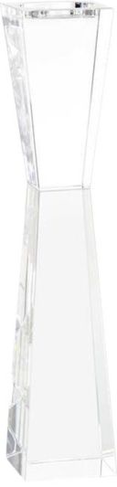 Candleholder Candlestick JOHN-RICHARD Modern Contemporary Transparent Cut
