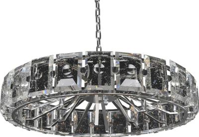 Pendant Light KALCO GIADA Casual Luxury 8-Light Stainless Steel Clear Crystal