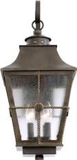 Wall Sconce KALCO BELLE GROVE Rustic Lodge Large 4-Light Powder-Coated Aged